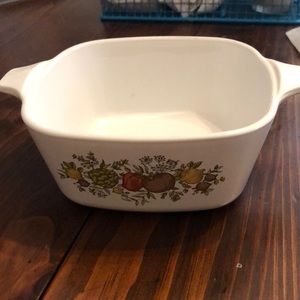 Vintage mini corning ware bowl